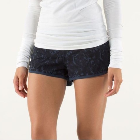 New Lululemon Speed up Short Baroque Inkwell / Inkwell / Surge - Picture 7 of 12